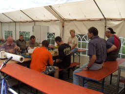 Aufbau Seefest 2008